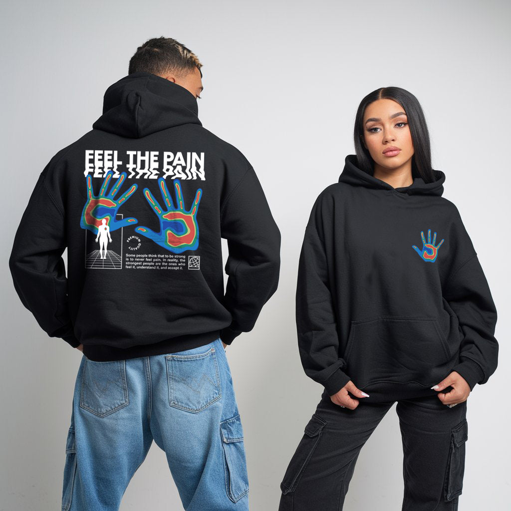 Feel The Pain | Unisex Oversized Hoodie