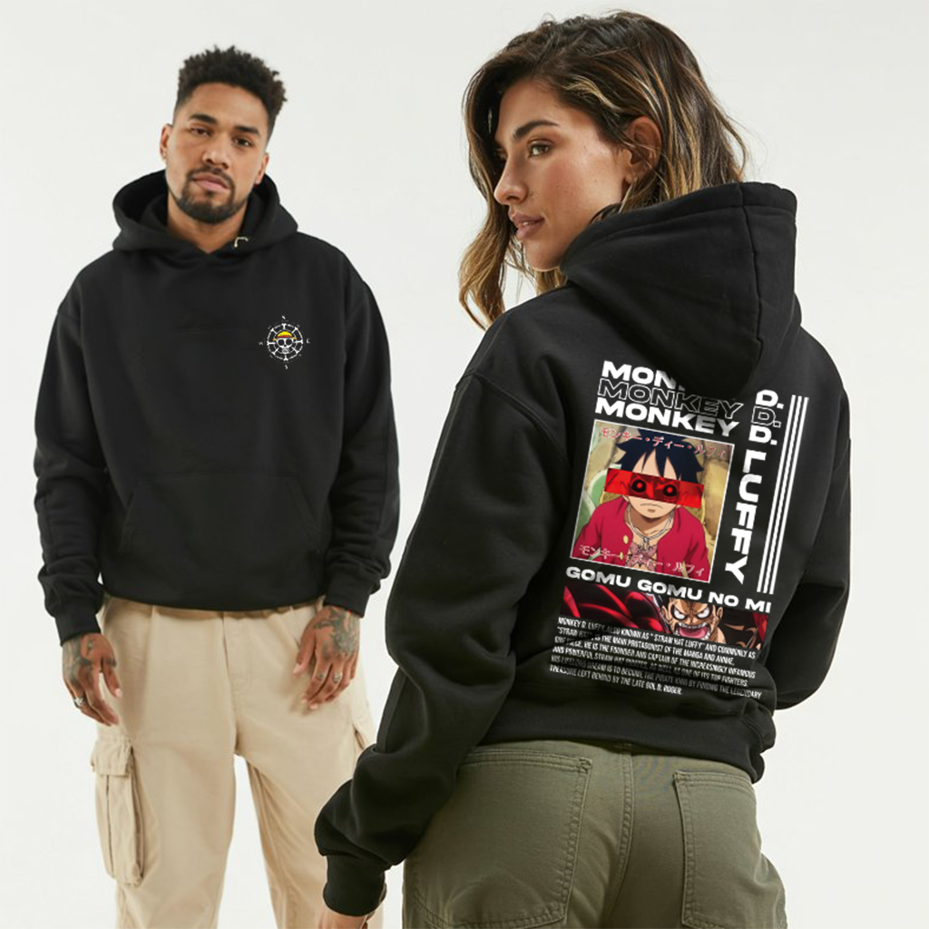 One Piece | Monkey D. Luffy V2 Unisex Oversized Hoodie
