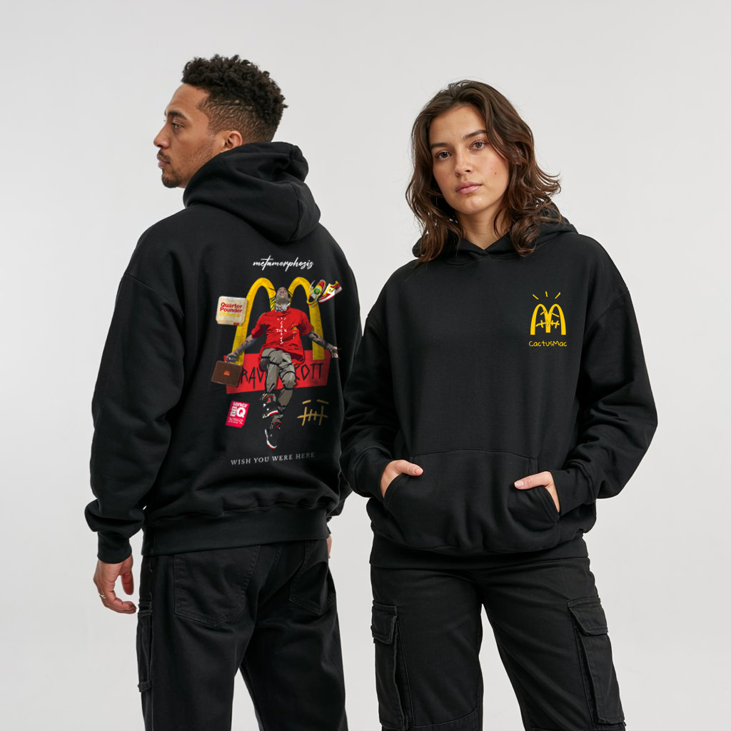 Travis Scott | Cactus Mac Unisex Oversized Hoodie