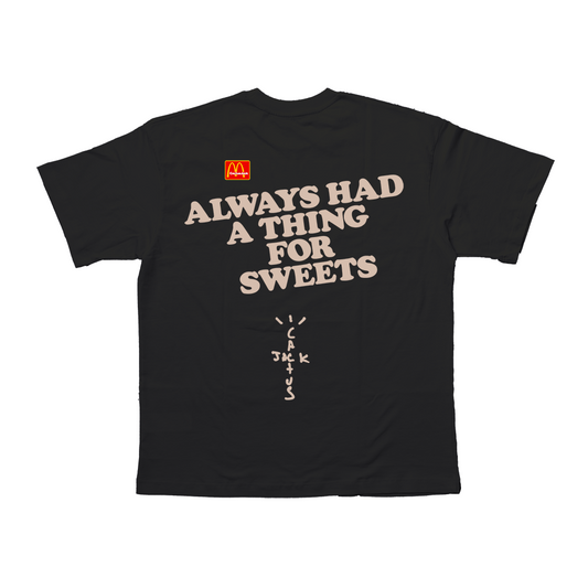 Travis Scott | Always Had a Thing For Sweets Unisex Oversized Shirt