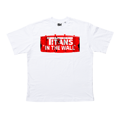 Attack On Titan | Titans In The Wall T-shirt Unisex