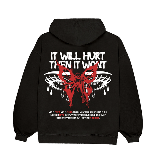 It Will Hurt | Unisex Oversized Hoodie